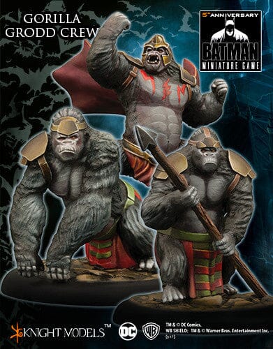 GORILLA GROD CREW Batman Miniature Game Knight Models  | Multizone: Comics And Games