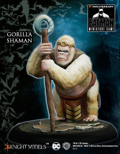 GORILLA SHAMAN Batman Miniature Game Knight Models  | Multizone: Comics And Games