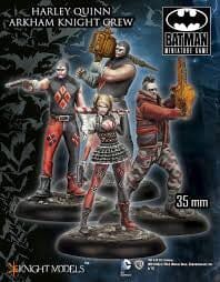 HARLEY QUINN ARKHAM CREW Miniatures|Figurines Knight Models  | Multizone: Comics And Games