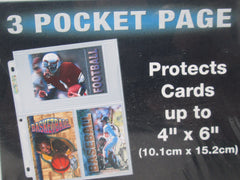 Ultra Pro 3 Pocket pages Platinum Series Accessories|Accessoires Multizone  | Multizone: Comics And Games