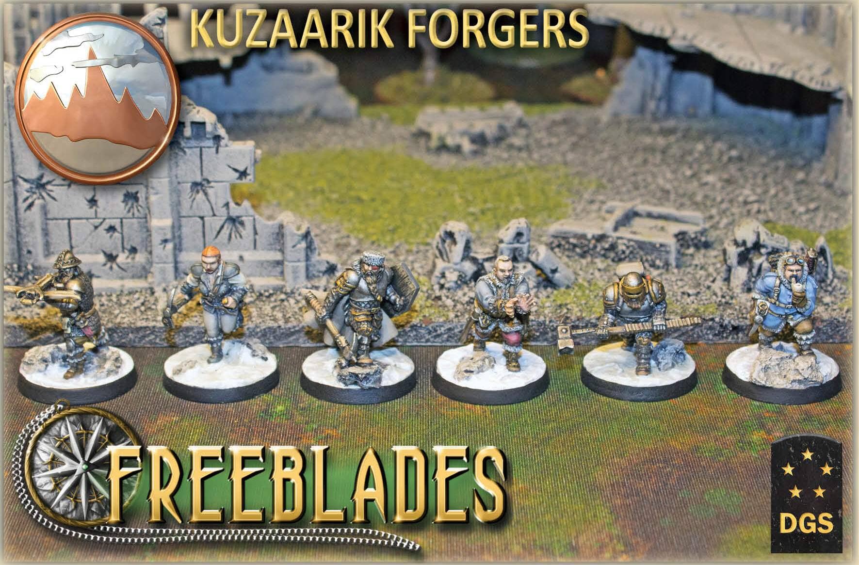 Kuzaarik Forgers: Starter Box Freeblades DGS:Freeblades  | Multizone: Comics And Games