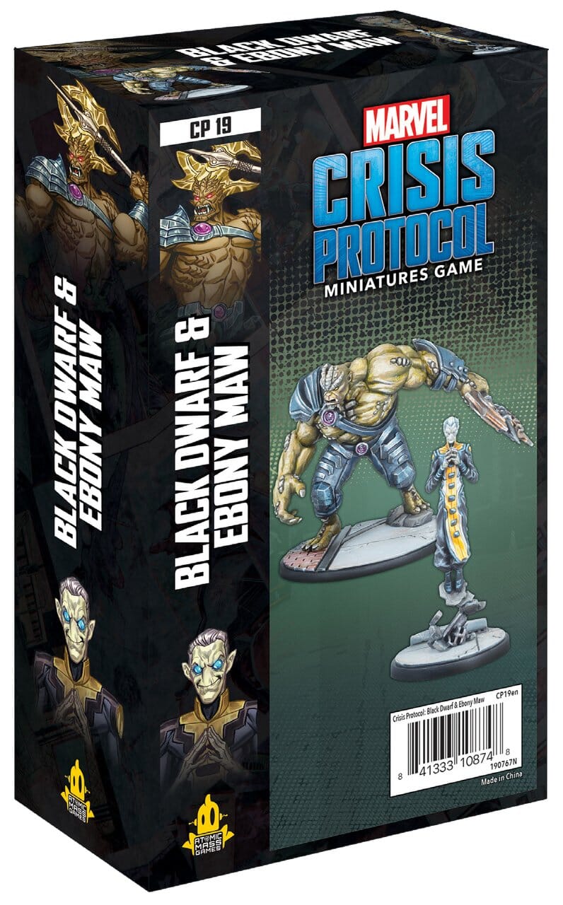 CP Black Dwarf and Ebony Maw Atomic Mass Games  | Multizone: Comics And Games