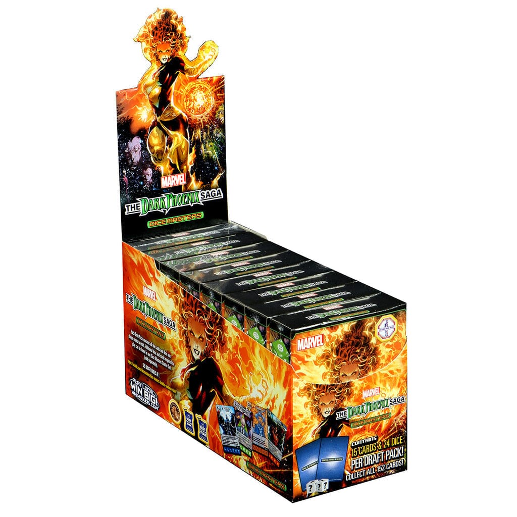 Dice Masters Dark Phoenix Countertop Display Dice Masters Multizone: Comics And Games Display  | Multizone: Comics And Games