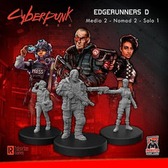 Cyberpunk Red Miniatures: Edgerunners Accessories|Accessoires Multizone: Comics And Games Edgerunners D  | Multizone: Comics And Games