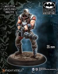 MILITIA GATLING BRUTE Miniatures|Figurines Knight Models  | Multizone: Comics And Games