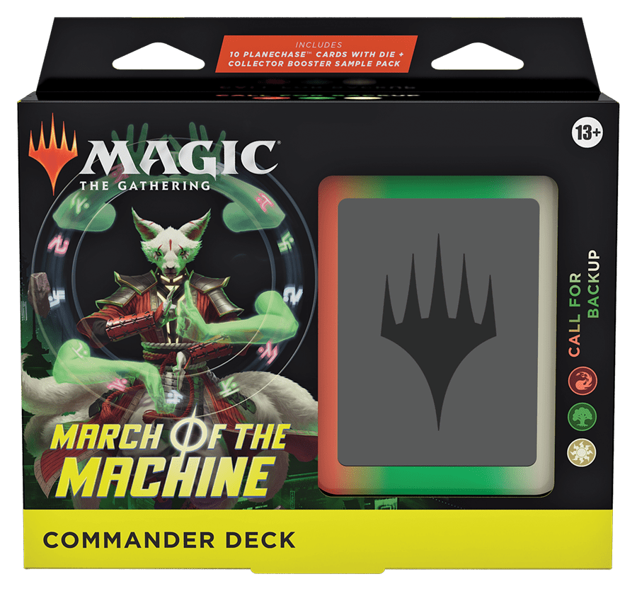 Commander deck: call for backup Magic The Gathering WOTC  | Multizone: Comics And Games