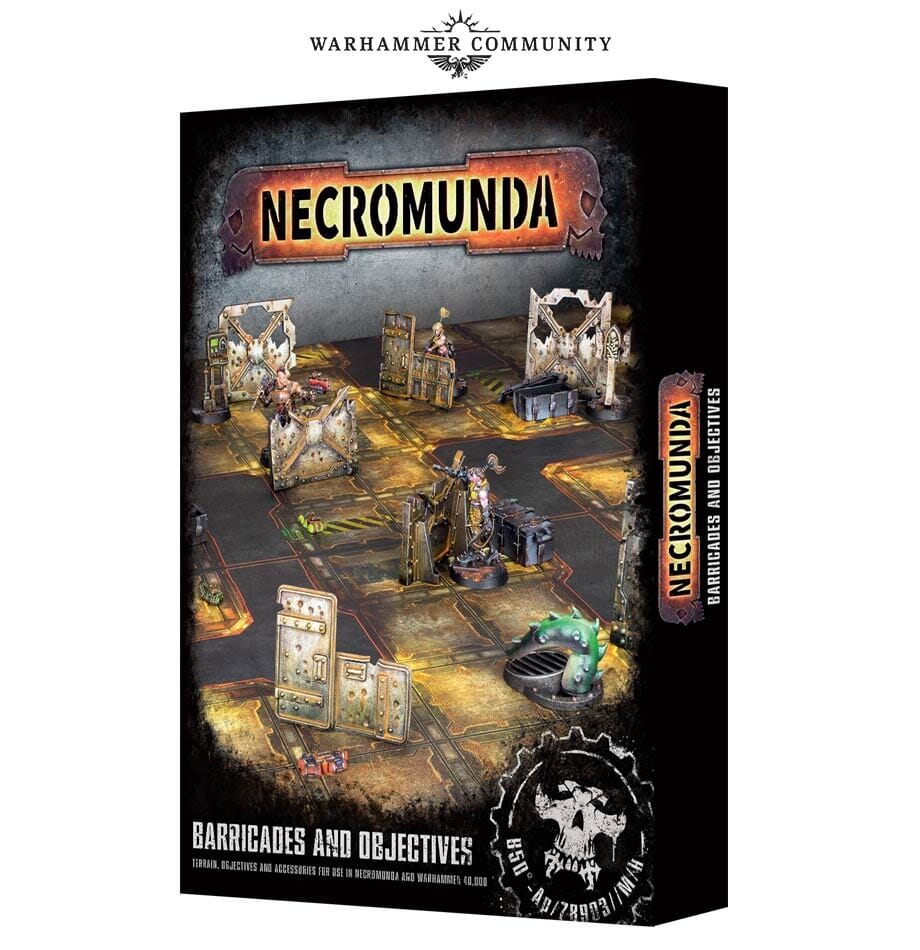 Necromunda Barricades and Objectives Miniatures|Figurines Games Workshop  | Multizone: Comics And Games