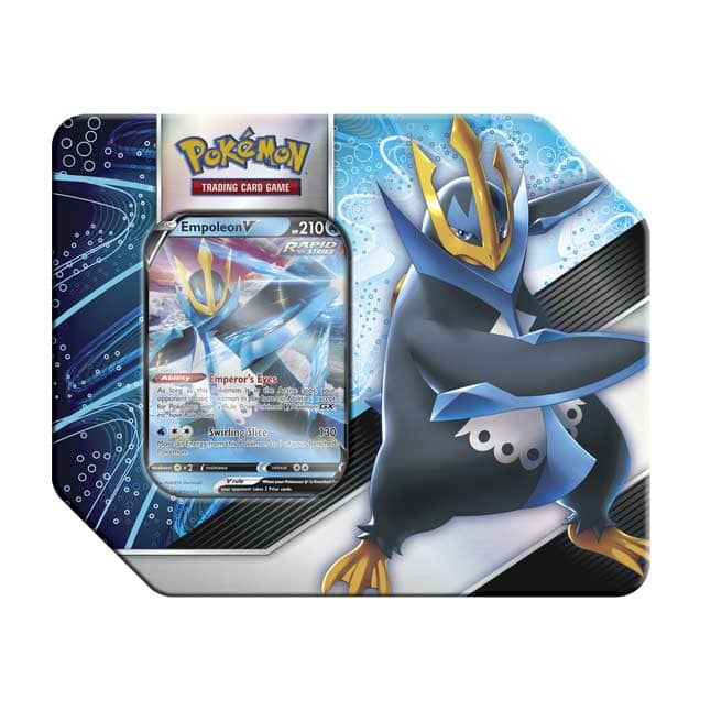 Tyranitar & Empoleon V Strikers Tin Multizone: Comics And Games  | Multizone: Comics And Games