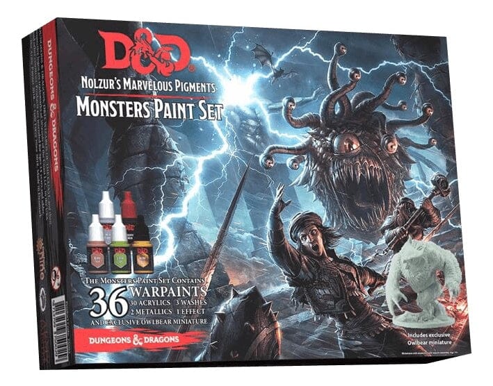 Nolzur's Marvelous Pigments: Monsters Paint set Paint Multizone: Comics And Games  | Multizone: Comics And Games