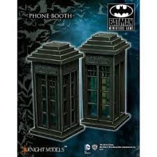 PHONE BOOTH: SCENERY Batman Miniature Game Knight Models  | Multizone: Comics And Games