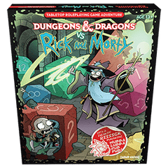 Dungeons & Dragons VS Rick and Morty Dungeons & Dragons Multizone: Comics And Games  | Multizone: Comics And Games