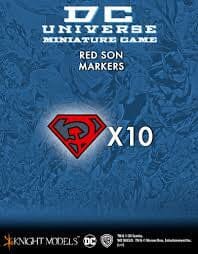 RED SON MARKERS Batman Miniature Game Knight Models  | Multizone: Comics And Games