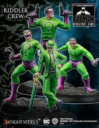 RIDDLER CREW Batman Miniature Game Knight Models  | Multizone: Comics And Games