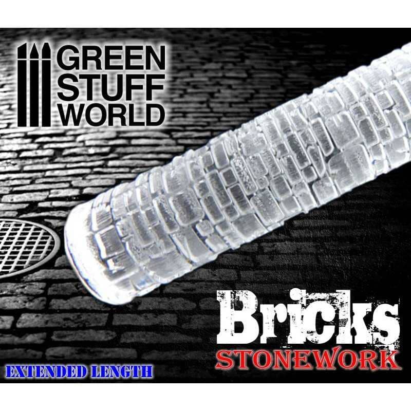 Textured Rolling Pins Brushes/Tools Green Stuff World Pavement  | Multizone: Comics And Games