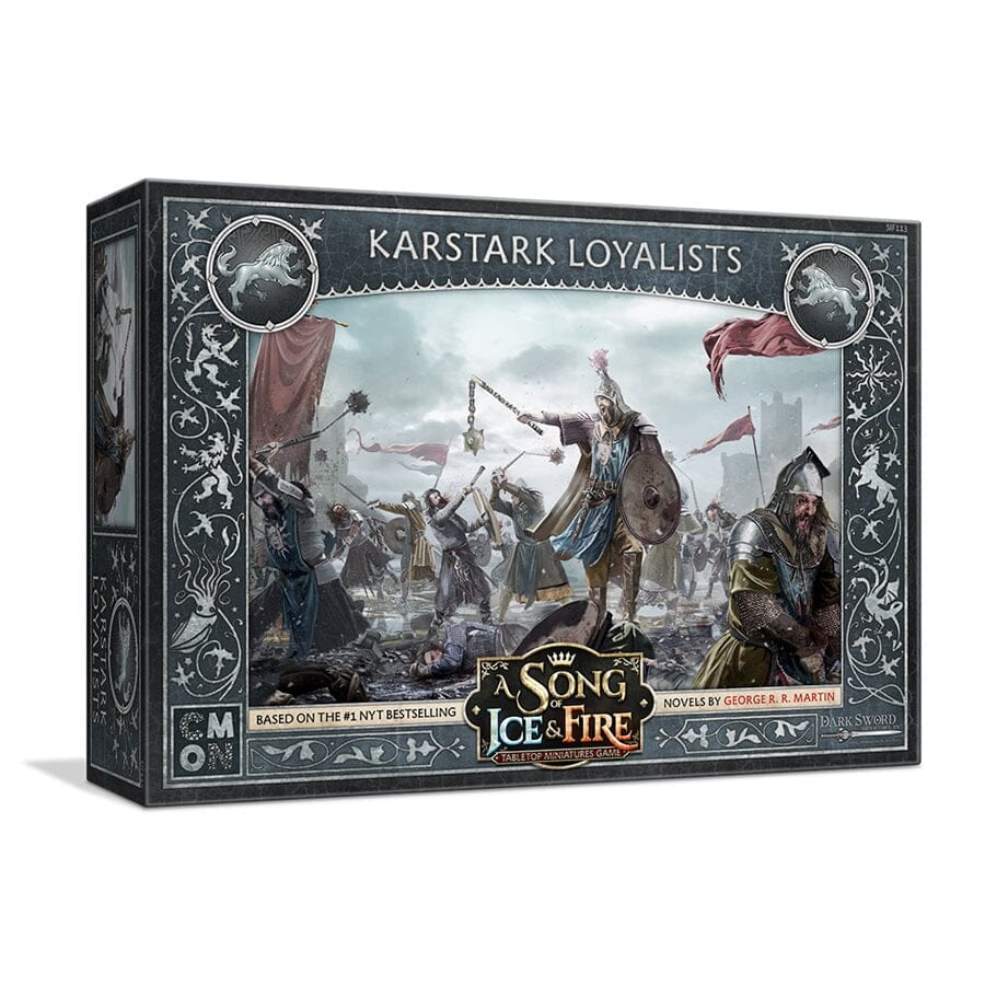 A Song of Ice & Fire: Karstark Loyalist Miniatures CMON  | Multizone: Comics And Games