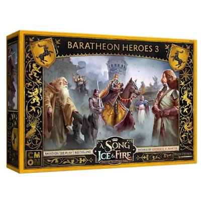 A Song of Ice & Fire: Baratheon Heros llI Miniatures CMON  | Multizone: Comics And Games