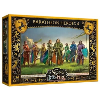 A Song of Ice & Fire: Baratheon Heros IIII Miniatures CMON  | Multizone: Comics And Games