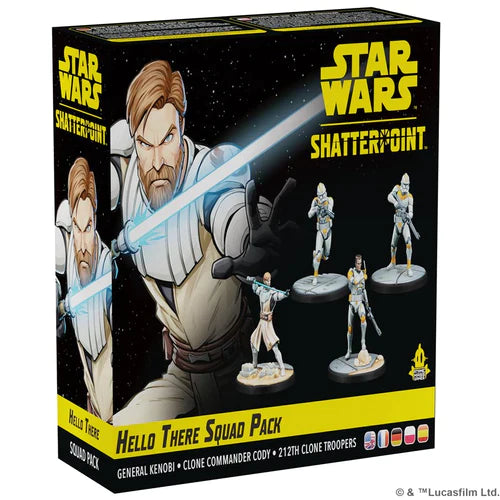 Star Wars Shatterpoint: Hello There: General Obi-Wan Kenobi Squad Pack Atomic Mass Games Atomic Mass Games  | Multizone: Comics And Games