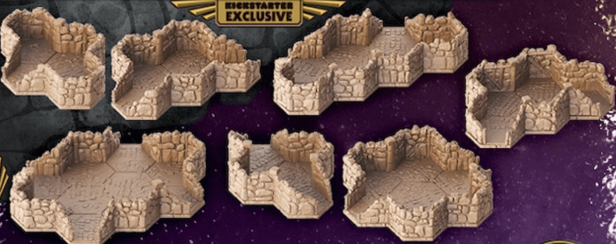 Masters of the Universe: The Board Game - 3D Pack: Ruins Set Board Games Multizone: Comics And Games  | Multizone: Comics And Games
