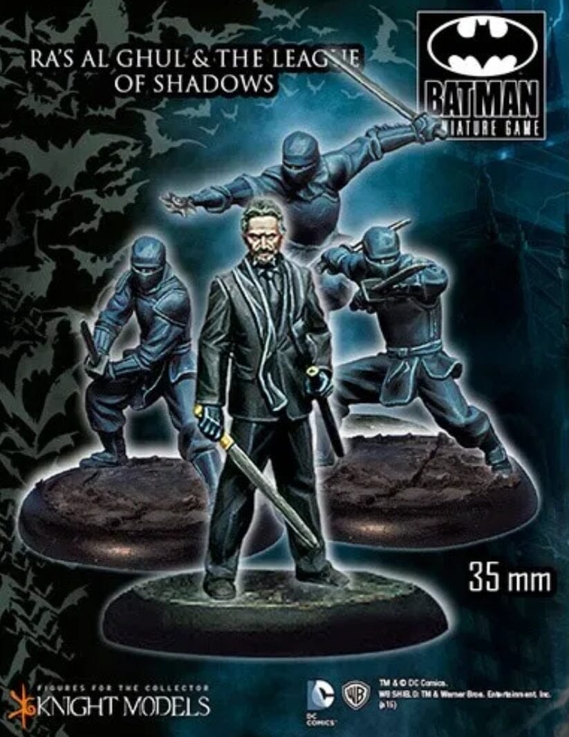 RA'S AL GHUL & THE LEAGUE OF SHADOWS Batman Miniature Game Knight Models  | Multizone: Comics And Games