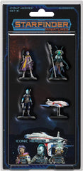 Starfinder Iconic Heroes Starfinder Multizone Iconic Heroes Set #1  | Multizone: Comics And Games