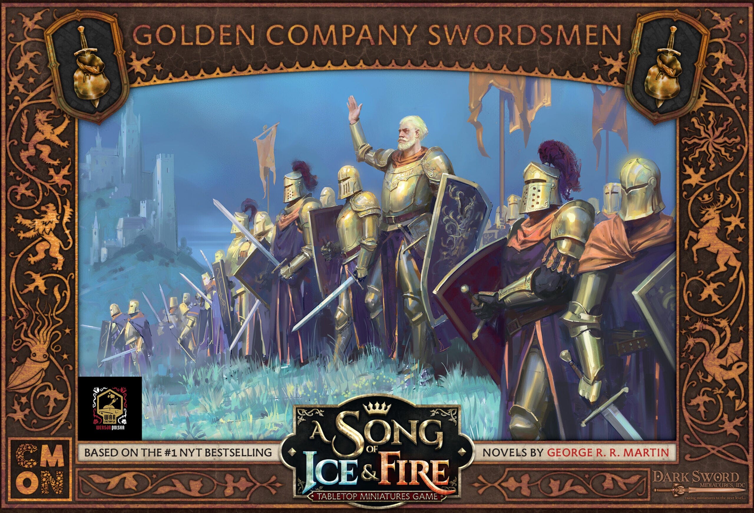 A Song of Ice & Fire: Golden company Swordsmen Miniatures CMON  | Multizone: Comics And Games