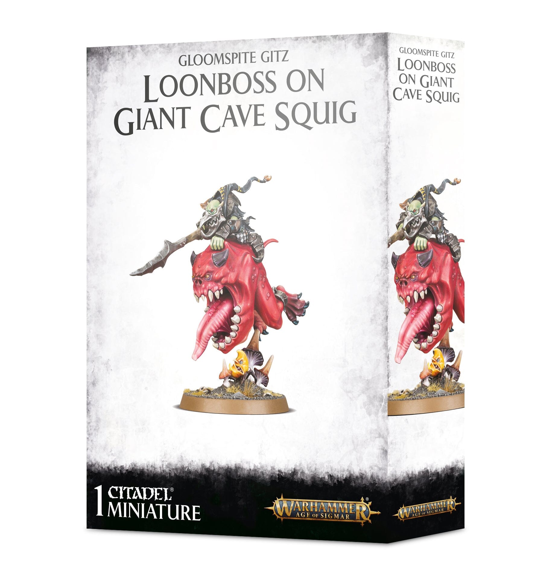 Gloomspite Gitz, Loonboss on Giant Cave Squig Multizone: Comics And Games  | Multizone: Comics And Games