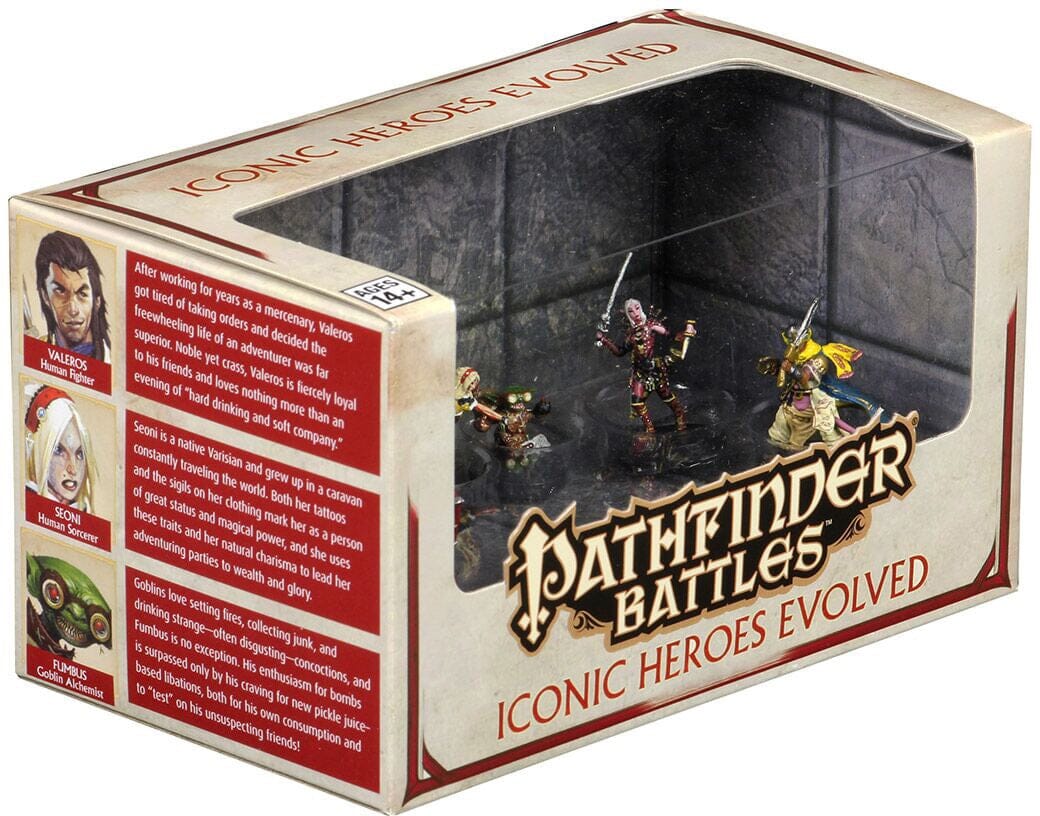 Pathfinder Battles: Iconic Heroes Evolved Pathfinder Multizone  | Multizone: Comics And Games