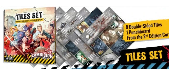 Zombicide 2.0: 2nd Edition Tile Set Board Game CMON  | Multizone: Comics And Games