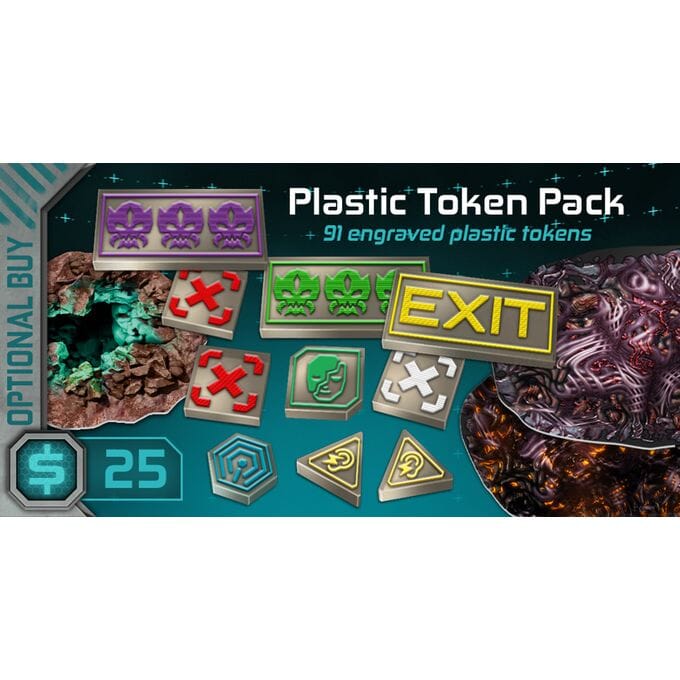 Zombicide: Invader - Plastic Token Pack Board game Multizone  | Multizone: Comics And Games