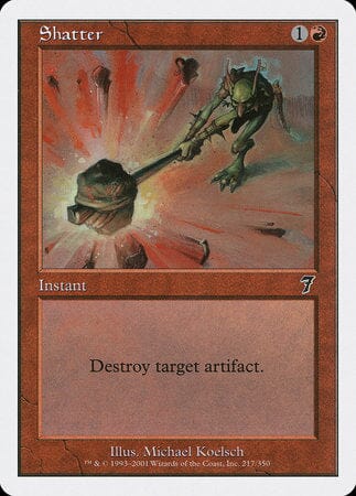 Shatter [Seventh Edition] MTG Single Magic: The Gathering  | Multizone: Comics And Games