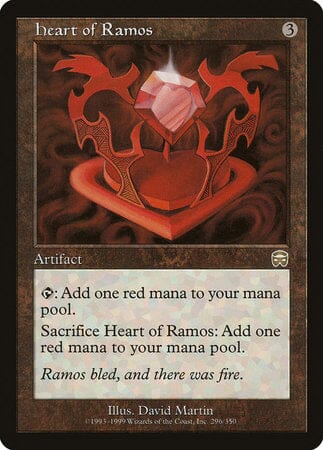 Heart of Ramos [Mercadian Masques] MTG Single Magic: The Gathering  | Multizone: Comics And Games