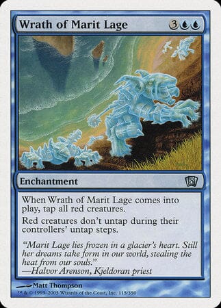 Wrath of Marit Lage [Eighth Edition] MTG Single Magic: The Gathering  | Multizone: Comics And Games