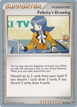 Felicity's Drawing (98/106) (Happy Luck - Mychael Bryan) [World Championships 2010] Pokemon Single Pokémon  | Multizone: Comics And Games