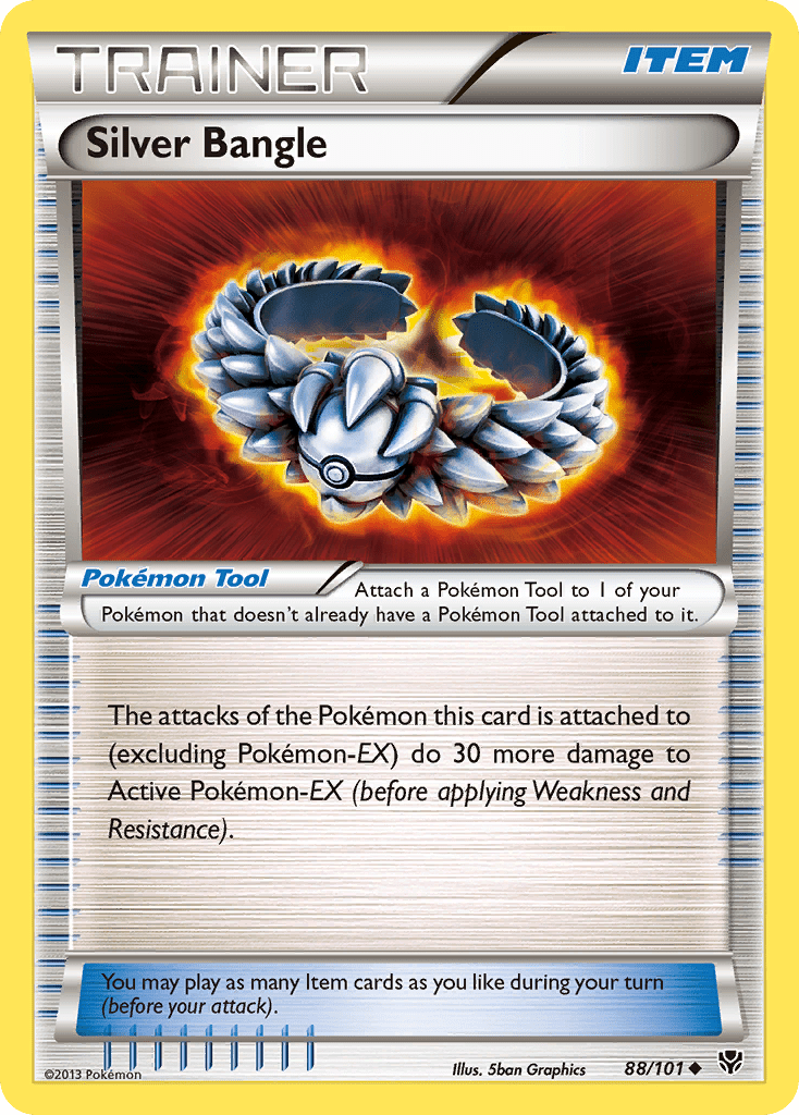 Silver Bangle (88/101) [Black & White: Plasma Blast] Pokemon Single Pokémon  | Multizone: Comics And Games