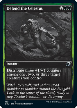 Defend the Celestus [Innistrad: Double Feature] MTG Single Magic: The Gathering  | Multizone: Comics And Games