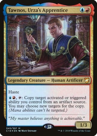 Tawnos, Urza's Apprentice [Commander 2018] MTG Single Magic: The Gathering  | Multizone: Comics And Games