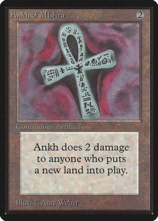 Ankh of Mishra [Limited Edition Beta] MTG Single Magic: The Gathering  | Multizone: Comics And Games
