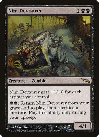 Nim Devourer [Mirrodin] MTG Single Magic: The Gathering  | Multizone: Comics And Games