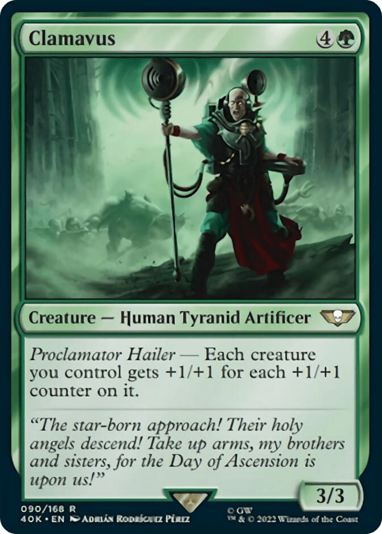 Clamavus [Universes Beyond: Warhammer 40,000] MTG Single Magic: The Gathering  | Multizone: Comics And Games