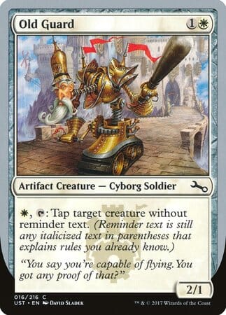 Old Guard [Unstable] MTG Single Magic: The Gathering  | Multizone: Comics And Games
