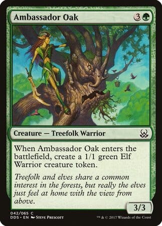Ambassador Oak [Duel Decks: Mind vs. Might] MTG Single Magic: The Gathering  | Multizone: Comics And Games