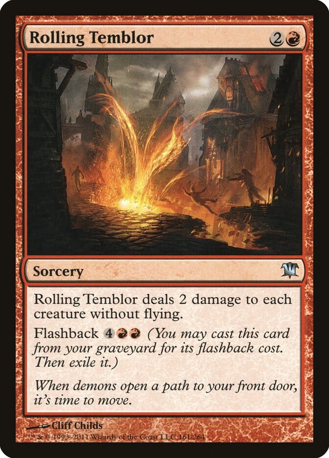 Rolling Temblor [Innistrad] MTG Single Magic: The Gathering  | Multizone: Comics And Games