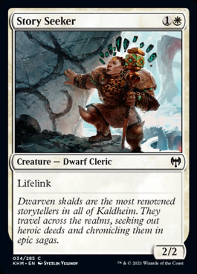 Story Seeker [Kaldheim] MTG Single Magic: The Gathering  | Multizone: Comics And Games