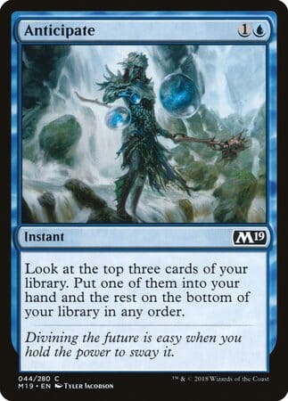 Anticipate [Core Set 2019] MTG Single Magic: The Gathering  | Multizone: Comics And Games