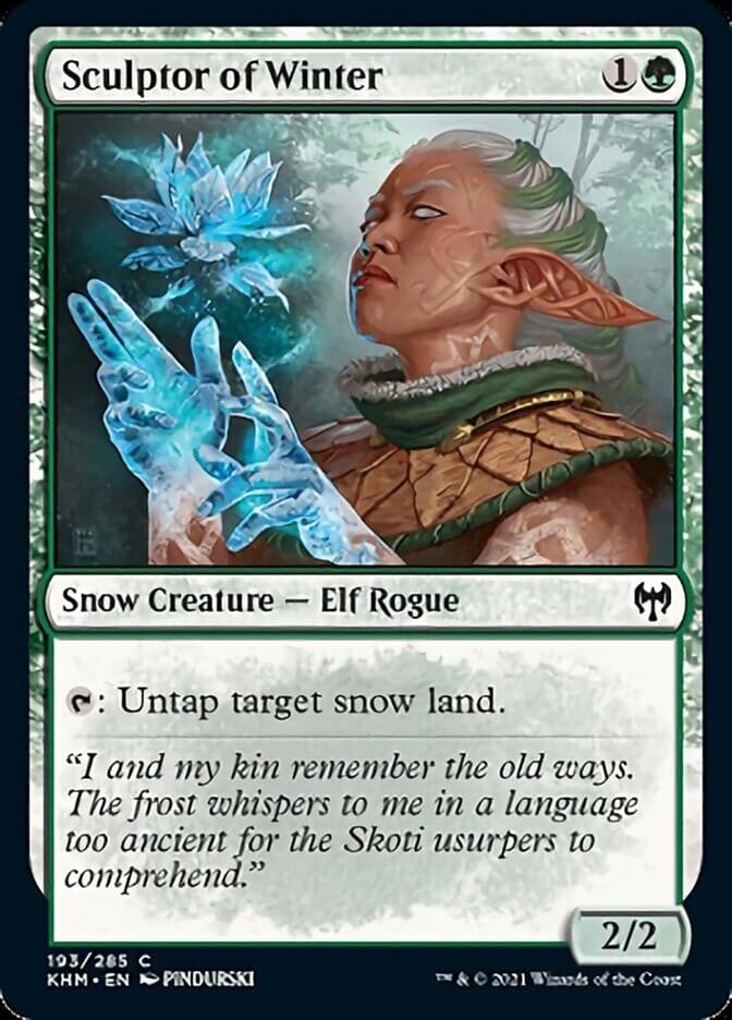 Sculptor of Winter [Kaldheim] MTG Single Magic: The Gathering  | Multizone: Comics And Games