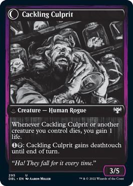 Panicked Bystander // Cackling Culprit [Innistrad: Double Feature] MTG Single Magic: The Gathering  | Multizone: Comics And Games