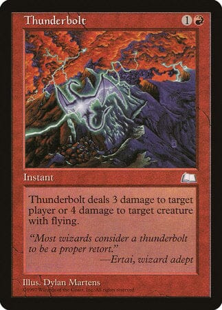 Thunderbolt [Weatherlight] MTG Single Magic: The Gathering  | Multizone: Comics And Games