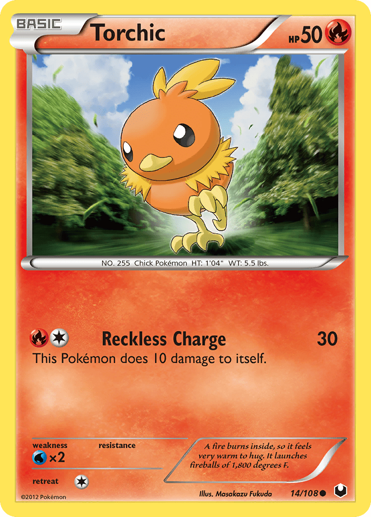 Torchic (14/108) [Black & White: Dark Explorers] Pokemon Single Pokémon  | Multizone: Comics And Games