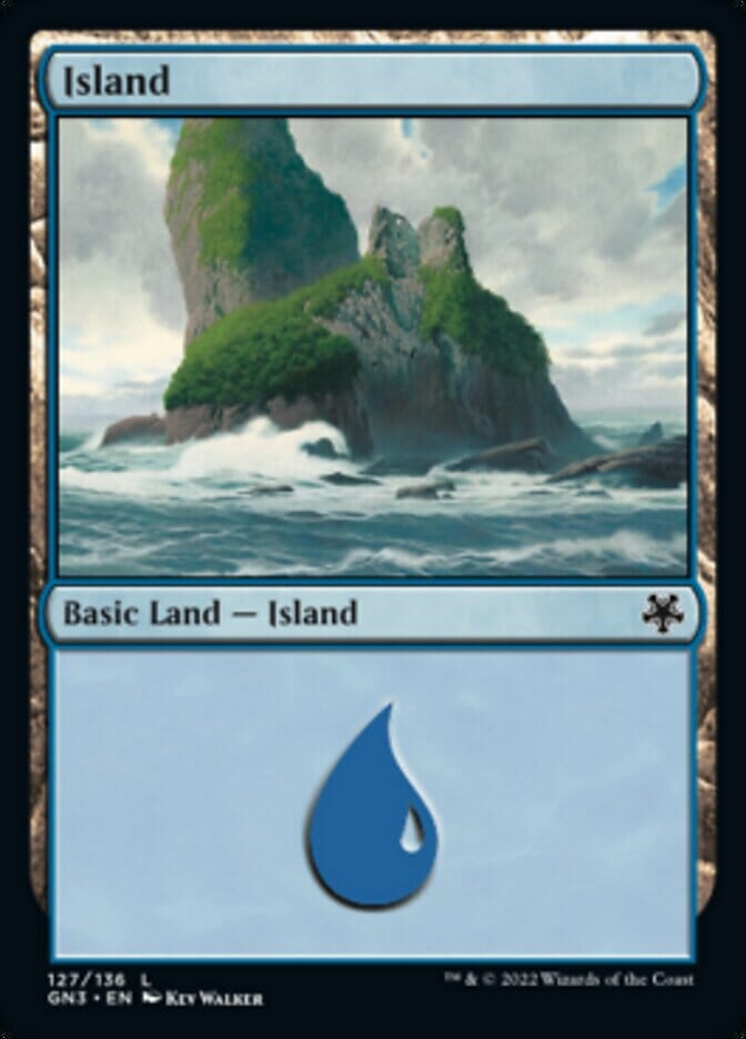 Island (127) [Game Night: Free-for-All] MTG Single Magic: The Gathering  | Multizone: Comics And Games